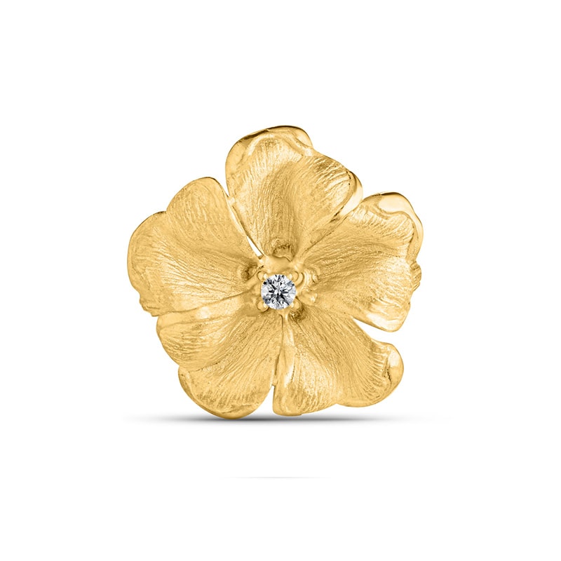 Italian-Made Rose of Sharon Ring